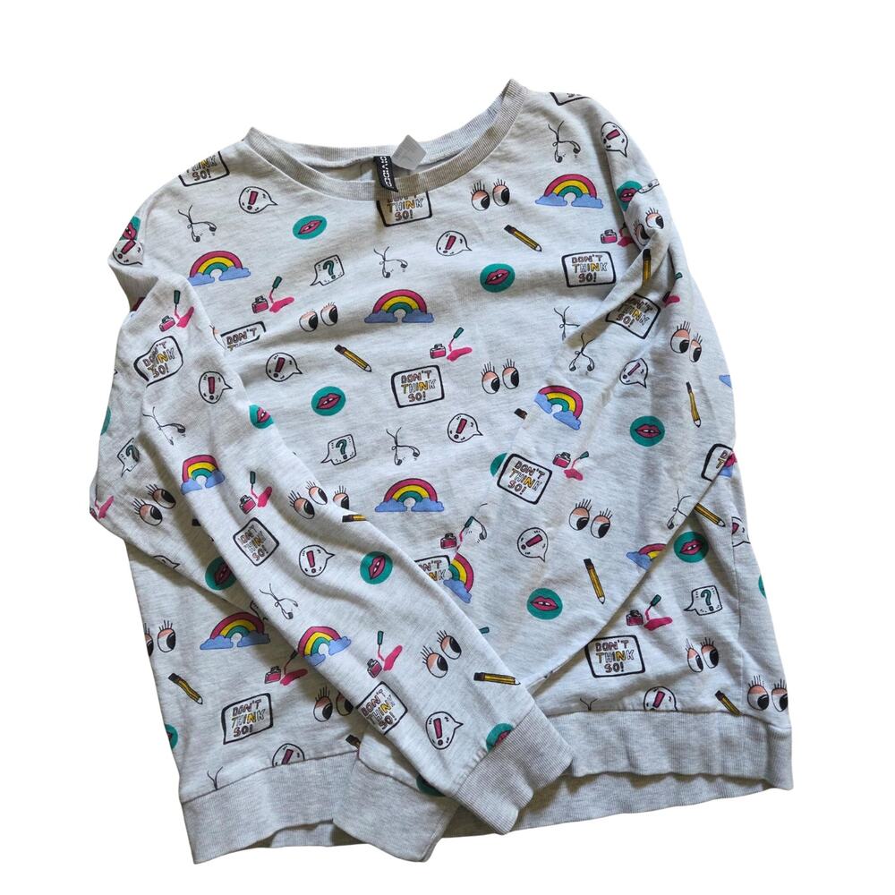 H&M Divided Brand Dopamine Sweatshirt